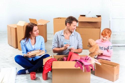 Man with van service in Barnet handling household items
