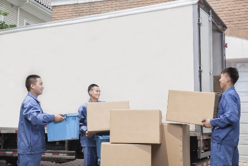 Assorted sturdy moving boxes suitable for different household items in Barnet