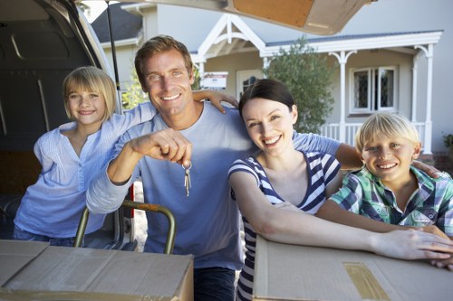 Commercial removal van support for office moves in Barnet