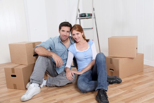 Local movers handling a flat removal in Barnet