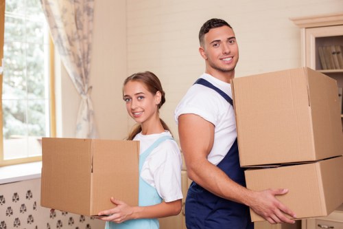 Professional moving help in Barnet near flats and terraced homes